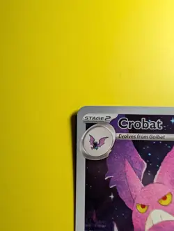 Crobat 093/086 Me04: Chaos Rising Holo Pokemon Illustration Rare 93/86 - Image 2