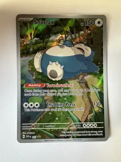 Pokemon 151 Snorlax 051 SV Promo Cards Holo EN Promo - Image 1