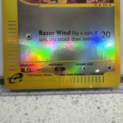 Spearow 130/165 Expedition Base Set Reverse Holo Pokemon Card TCG - Image 2