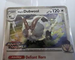 Pokemon Journey Together Hop’s Dubwool 136/159 Best Buy Promo Card - Image 3