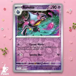 Banette 60/159 Journey Together Pokemon TCG Card - Image 1