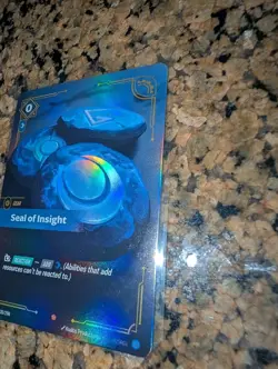 Riftbound Origins Seal of Insight 120/298 OGN Gear Card English 2025 - Image 5