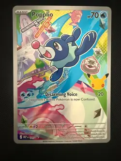 (Nice centering)Rowlet Litten PopplioFirst Partner Series 1 Promo Pokemon Cards - Image 4
