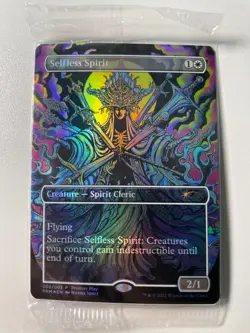 MTG PRCQ 2/3 Selfless Spirit - Pro Tour Promos NM EN FOIL - Image 1
