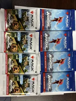 Magic the Gathering Avatar The Last Airbender Lot 4 Jumpstart /4 Play Boosters - Image 1