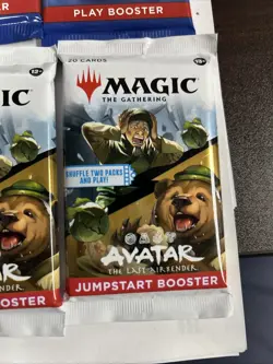 Magic the Gathering Avatar The Last Airbender Lot 4 Jumpstart /4 Play Boosters - Image 4