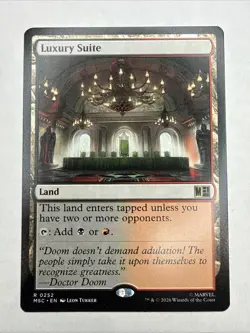 Luxury Suite Commander: Marvel Super Heroes Regular NM - Image 1
