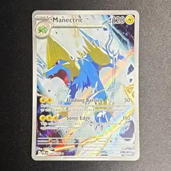 2026 Pokemon Pitch Black 089 Manectric IR Illustration Rare Full Art English - Image 1