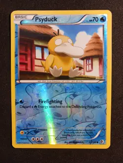 Psyduck 33/149 Boundaries Crossed Reverse Holo LP Rare Pokemon Card - Image 2
