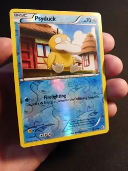 Psyduck 33/149 Boundaries Crossed Reverse Holo LP Rare Pokemon Card - Image 4