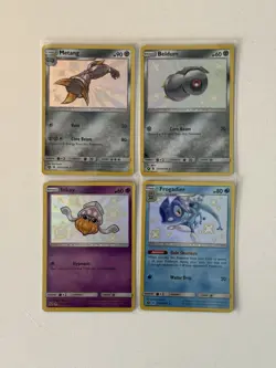 Pokemon TCG 4x Baby Shiny Holo Cards Hidden Fates (All Near Mint Or Better) - Image 1