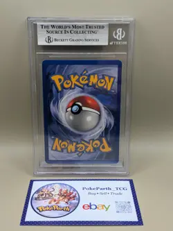 Vintage Wotc 1999 Pokemon Base Set Alakazam Holo 1/102 BGS 8 Beckett - Image 2
