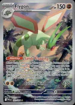 Flygon 101/094 NM/M Illustration Rare Phantasmal Flames Pokemon Holo - Image 1