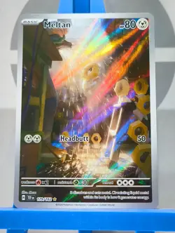 Meltan - 179/162 - HOLO - Temporal Forces - Illustration Rare - NM/M - Image 3