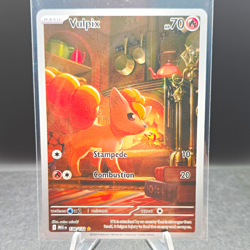 Pokemon TCG Vulpix 138/132 ME01 Mega Evolution Reverse Holo Common English - Image 1