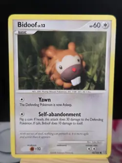 Bidoof 54/100 Stormfront LP Yuka Morii - Image 1