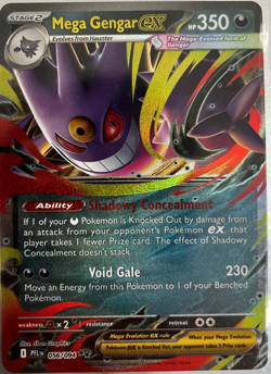 NM Mega Gengar EX 269/217 Ascended Heroes MAR , Bonus Mega Gengar EX 056/094 - Image 4