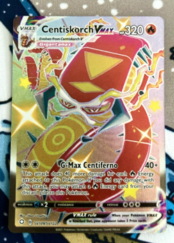 Pokemon Card Centiskorch VMAX SV109/SV122 Shining Fates Near Mint - Image 1