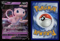 Mew V 060/159 Crown Zenith CRZ Holo V Rare Pokemon NM - Image 3