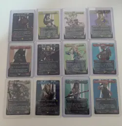 2025 MTG Final Fantasy (Borderless) (Surge Foil) 12 CARD LOT - TIFA! - Image 1
