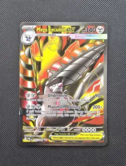 Pokemon Mega Excadril ex Ultra Rare Me05: Pitch Black 103/084 - Image 1