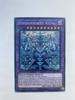 CORI-EN033 Hyperinvoked Aeon : Secret Rare Card : 1st Edition : YuGiOh TCG - Image 1