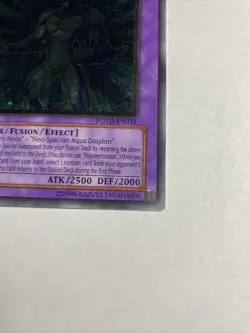 Elemental Hero Aqua Neos Ultimate Rare 1st Ed POTD-EN031 Silver Stamp Misprint - Image 5