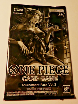 One Piece English Booster Tournament Pack Vol.2 Card Carte Booster Pack Neuf - Image 1