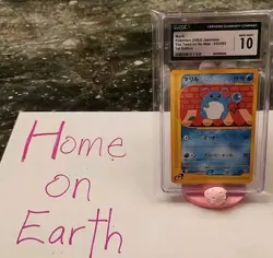 2002 Pokemon Marill The Town Of No Map 1st Edition #24 CGC 10 - Image 3