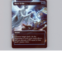 MTG - Fierce Guardianship / Mana Drain - Fanmade - Not official - Free P+P - Image 2