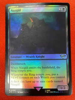 MTG LTR 0100 Nazgul (The Lord of the Rings) NM EN Foil - Image 1