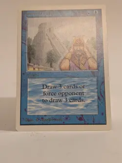 Magic: The Gathering Ancestral Recall Unlimited Edition -Lightly Played-Ungraded - Image 4