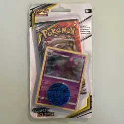 Pokemon TCG - Sun & Moon Cosmic Eclipse Single Booster Blister Pack (Mismagius) - Image 1