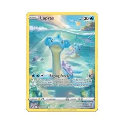 Pokemon TCG Lapras GG05/GG70 Crown Zenith Ultra Rare Holo 130HP - Image 1