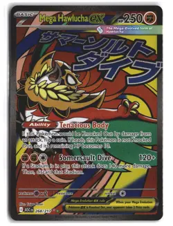 Mega Hawlucha ex 268/217 Mega Attack Rare Ascended Heroes Pokemon Holo NM - Image 1