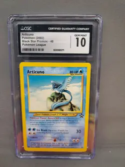 Articuno- 2002 Black Star Promo 48- Pokemon League- CGC Gem Mint 10 - Image 1