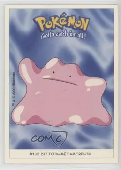 Ditto Dunkin Boomer Pokemon Stickers #132 2000 - Image 1