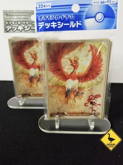 Pokemon Official Deck Shield Smeargle Ho-Oh 32 Sleeve (x 2) Japanese - RARE FIND - Image 1