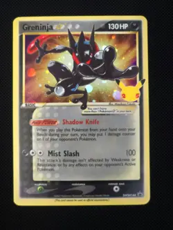 Greninja Gold Star SWSH144 Promo - Holo Pokemon TCG Card Rare - Image 2