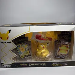 Pokemon TCG Celebrations Premium Figure Collection Pikachu VMAX Box 820650809408 - Image 1