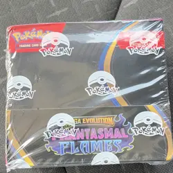 Pokemon TCG Mega Evolution Phantasmal Flames Sealed Booster Box Promo 2025 - Image 1