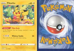 PIKACHU 052/196 COMMON LOST ORIGIN POKEMON NEAR MINT - Image 3