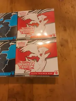 Pokemon SV Black Bolt & White Flare Elite Trainer Box ETB 2x Set of 2 (4 Total) - Image 3