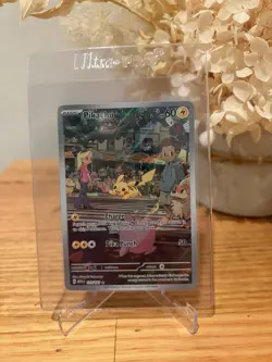 Pokemon TCG Pikachu Scarlet & Violet-151 173/165 Holo Illustration Rare ⚡⚡⚡ - Image 1