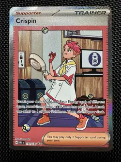 Pokemon Crispin SIR 171/131 Prismatic Evolutions NM - Image 1