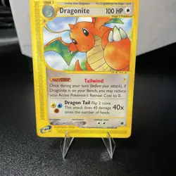 Pokemon TCG Dragonite 43/165 Expedition Base Set Non-Holo Rare NM - Image 3