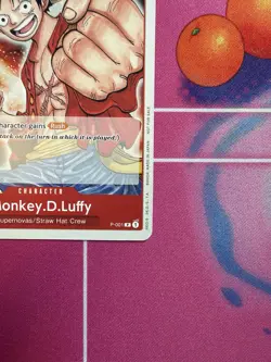 Monkey D Luffy Pre-Errata P-001 Promotion Pack 2022 One Piece Promo - Image 4