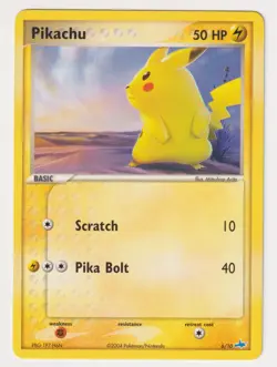 Pikachu 6/10 EX Trainer Kit Latios Mitsuhiro Arita Pokemon Card LP - Image 1