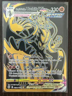 Rapid Strike Urshifu VMAX TG30/TG30 Brilliant Stars Trainer Gallery Pokemon NM - Image 1