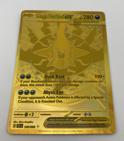 Mega Darkrai ex 120/084 Pitch Black Golden Holo - Image 1